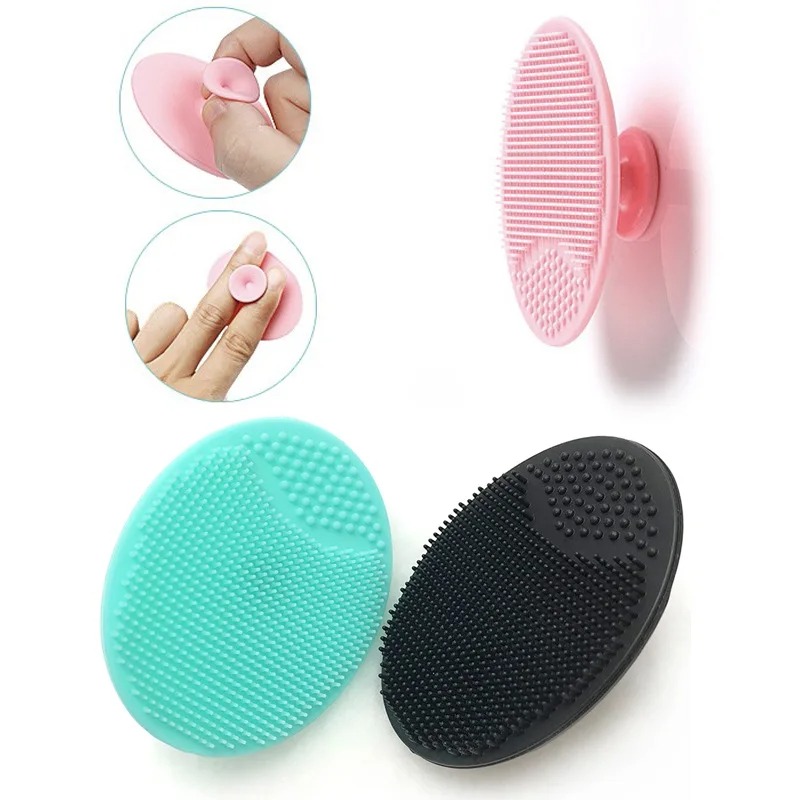Silicone Face Scrubber Electric - 1/2 unidades, escovas de massagem para