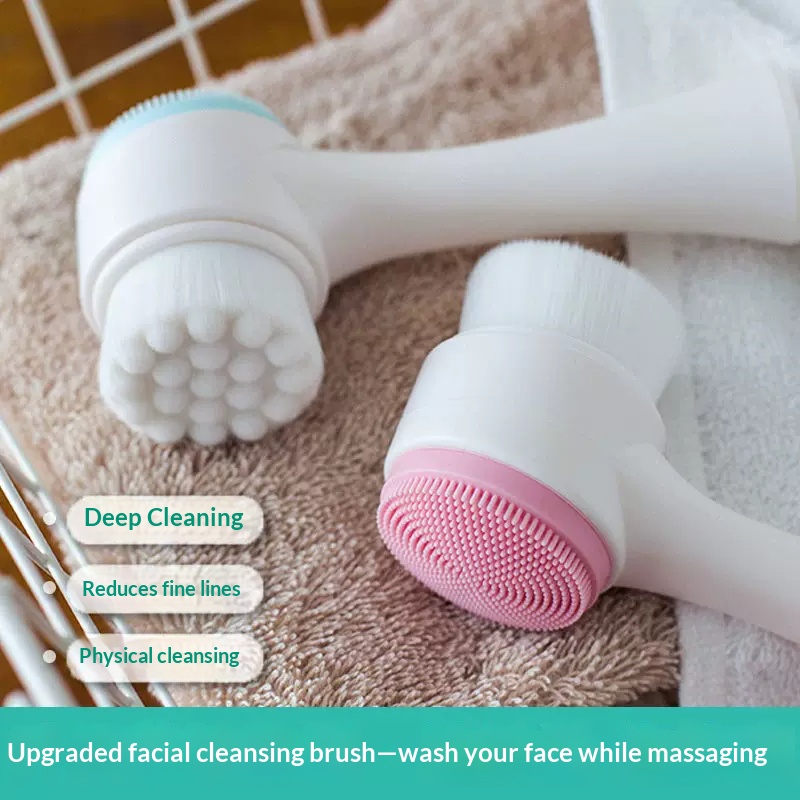 Escova de limpeza facial manua - Silicone Face Scrubber Electric avaliação e preço