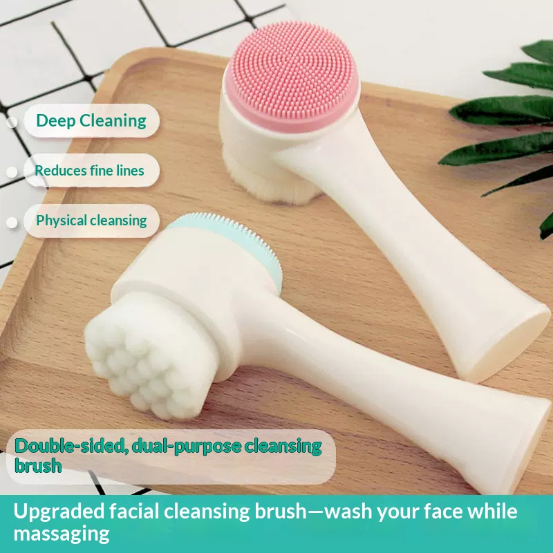 Escova de limpeza facial manua - Silicone Face Scrubber Electric avaliação e preço