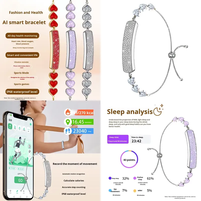 Nova Pulseira Inteligente Tran - Health Monitors avaliação e preço