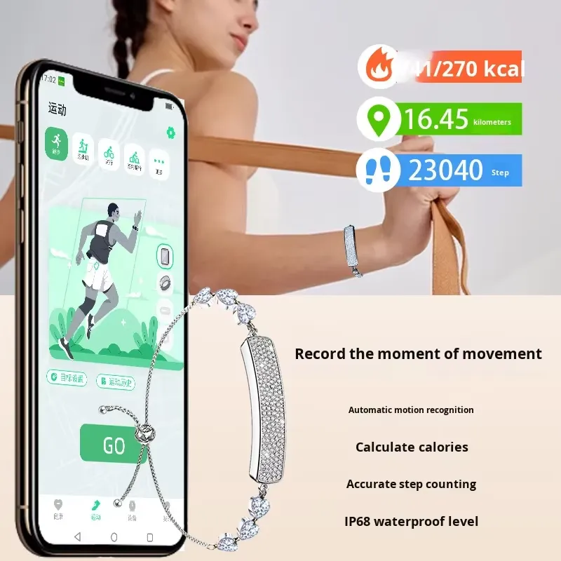 Nova Pulseira Inteligente Tran - Health Monitors avaliação e preço
